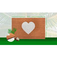 KOKOSMATTE 45/75 cm Mix Mats  - Hellbraun/Weiß, Basics, Naturmaterialien/Kunststoff (45/75cm) - Esposa