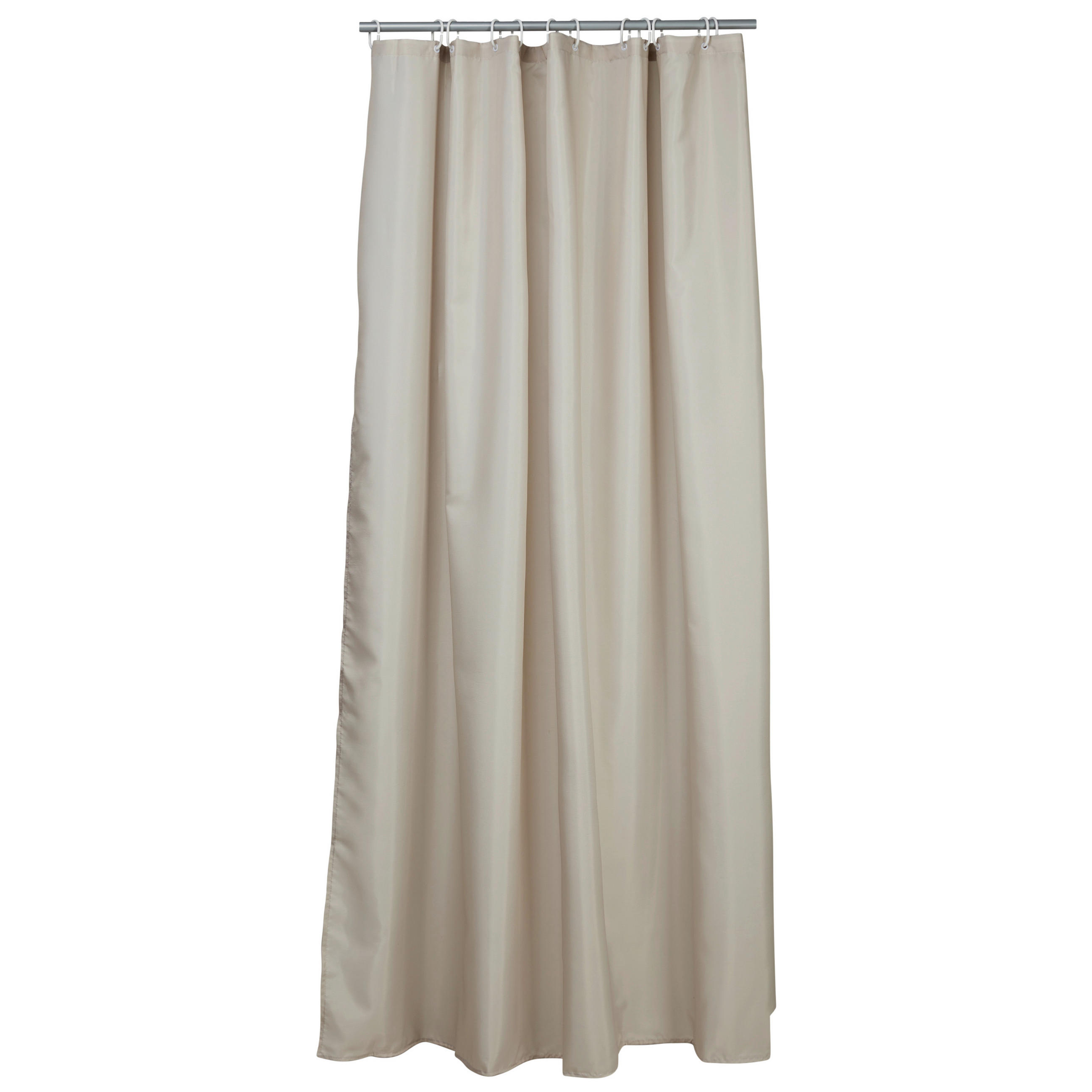DUSCHDRAPERI Solid 180/200 cm  - beige, Basics, textil (180/200cm) - Best Price
