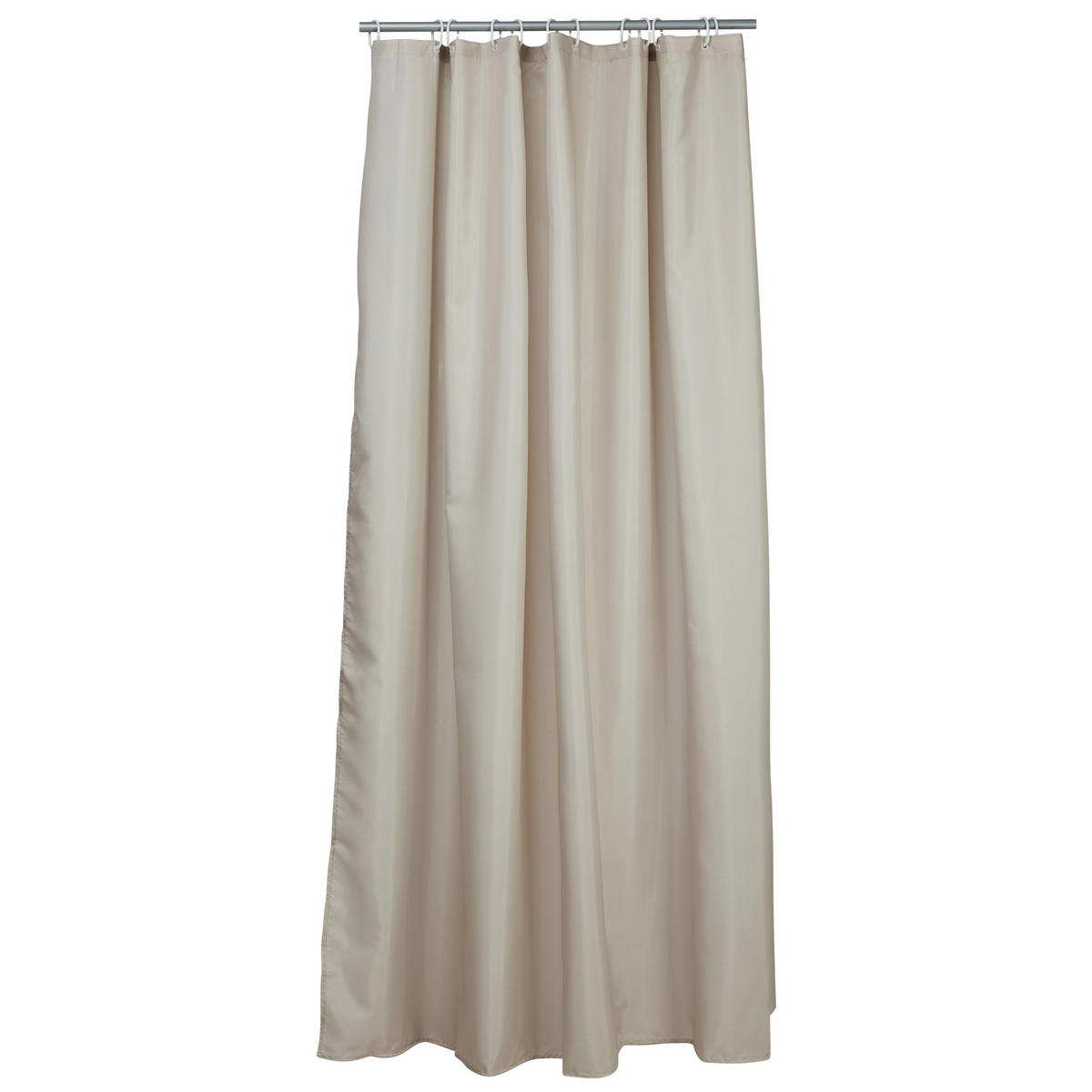 DUSCHDRAPERI Solid 180/200 cm  - beige, Basics, textil (180/200cm) - Best Price