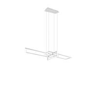 LED-HÄNGELEUCHTE 110/40/150 cm    - Weiss, Design, Metall (110/40/150cm) - Trio Leuchten