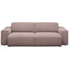 3-SITZER-SOFA in Cord Altrosa  - Schwarz/Altrosa, Design, Kunststoff/Textil (236/71/101cm) - Pure Home Lifestyle