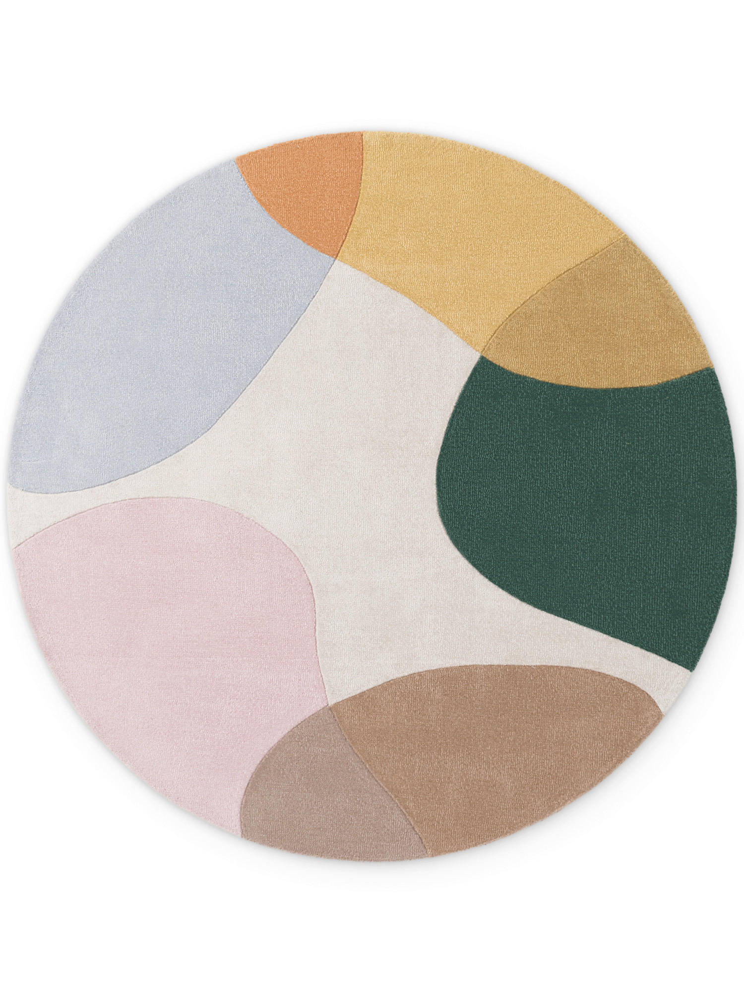 WOLLTEPPICH 200 cm Hackney Creme, Multicolor Blatt  - Multicolor/Creme, Basics, Textil (200cm) - Ted Baker