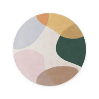 WOLLTEPPICH 200 cm Hackney Creme, Multicolor Blatt  - Multicolor/Creme, Basics, Textil (200cm) - Ted Baker