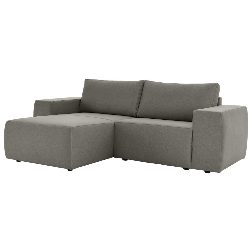Thumbnail - Looks by W.Joop Ecksofa Looks II, Grau, Textil, Uni, 3-Sitzer, L-Form, 242x160 cm, Made in EU, Wohnzimmer, Sofas & Couch...