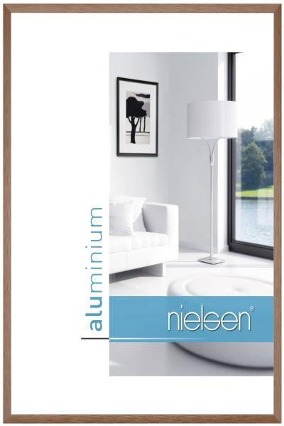 BILDERRAHMEN 60/80 cm  - Braun, Basics, Metall (60/80cm) - Nielsen