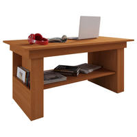 COUCHTISCH Holzwerkstoff 115/58/52,5 cm  - Buchefarben, Design, Holzwerkstoff (115/58/52,5cm) - MID.YOU