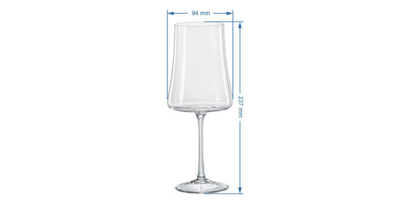 GLÄSERSET Bardolino 18-teilig - Klar, KONVENTIONELL, Glas - Novel