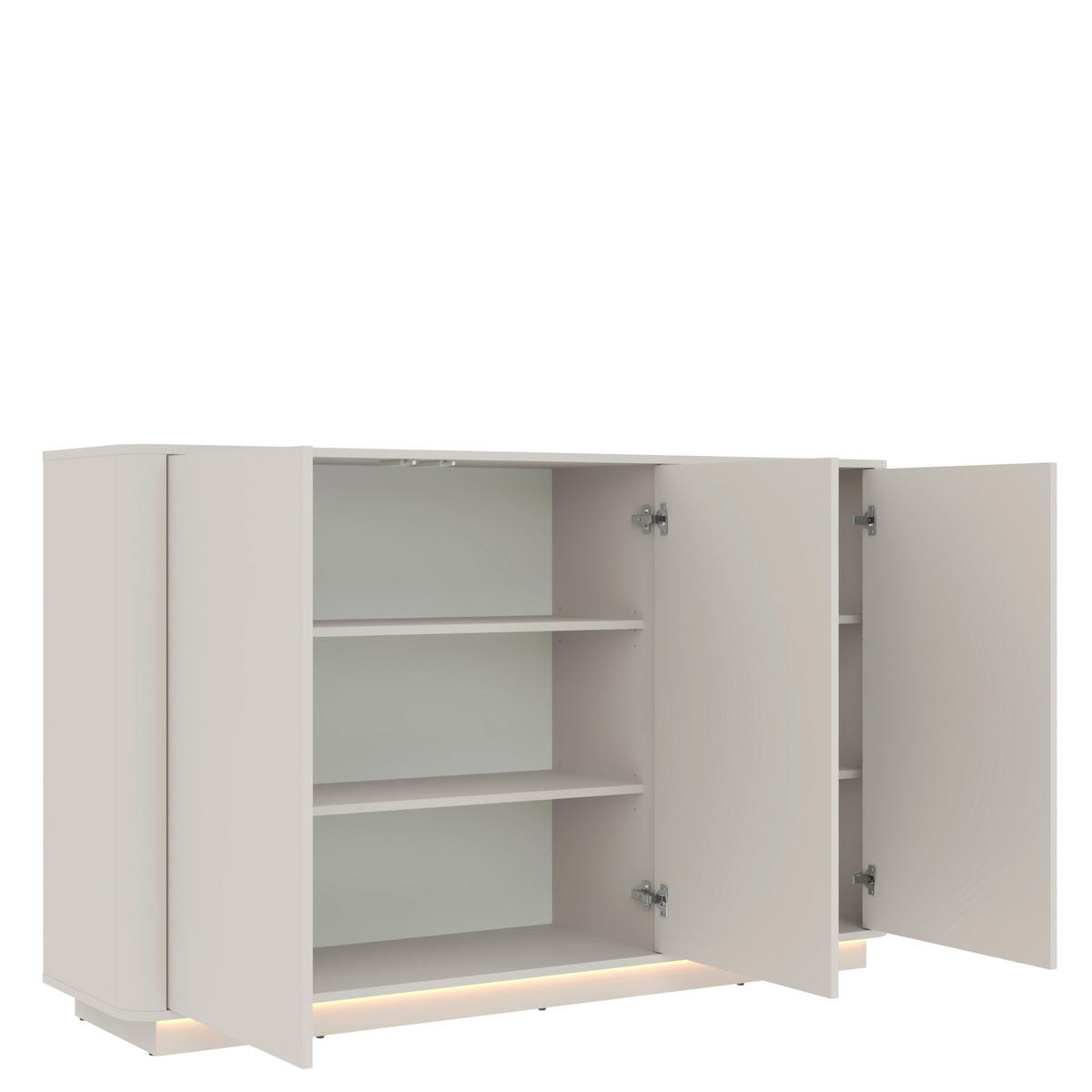KOMMODE , 164,4/101,2/40 cm,  - Kaschmir, Design, Holzwerkstoff (164,4/101,2/40cm) - MID.YOU