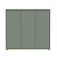SCHUHSCHRANK Alice Springs  in 110/100/35 cm  - Salbeigrün/Grau, MODERN, Holzwerkstoff/Kunststoff (110/100/35cm) - Xora