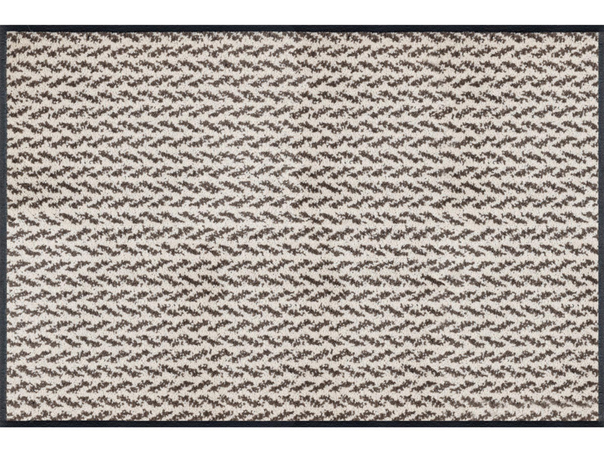 FUßMATTE  60/90 cm  Beige  - Beige, KONVENTIONELL, Kunststoff/Textil (60/90cm) - wash+dry
