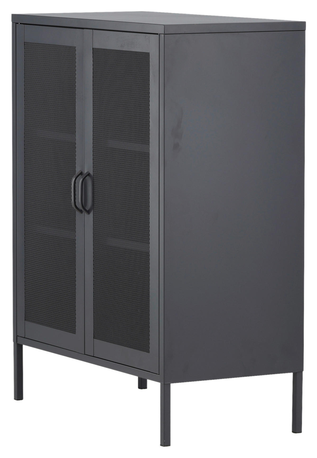 SIDEBOARD  in 80/101.5/40 cm  - Schwarz, Design, Metall (80/101.5/40cm) - Livetastic