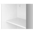 SPIEGELSCHRANK 58/49,5/14,8 cm  - Weiß, KONVENTIONELL, Glas/Kunststoff (58/49,5/14,8cm) - Xora