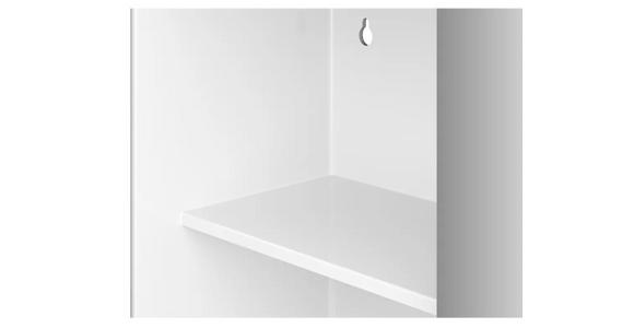 SPIEGELSCHRANK 58/49,5/14,8 cm  - Weiß, KONVENTIONELL, Glas/Kunststoff (58/49,5/14,8cm) - Xora