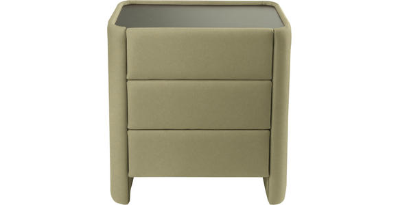 BOXSPRINGBETT 180/200 cm  in Weiß, Hellgrün  - Schwarz/Weiß, Design, Textil/Metall (180/200cm) - Johann Jakob