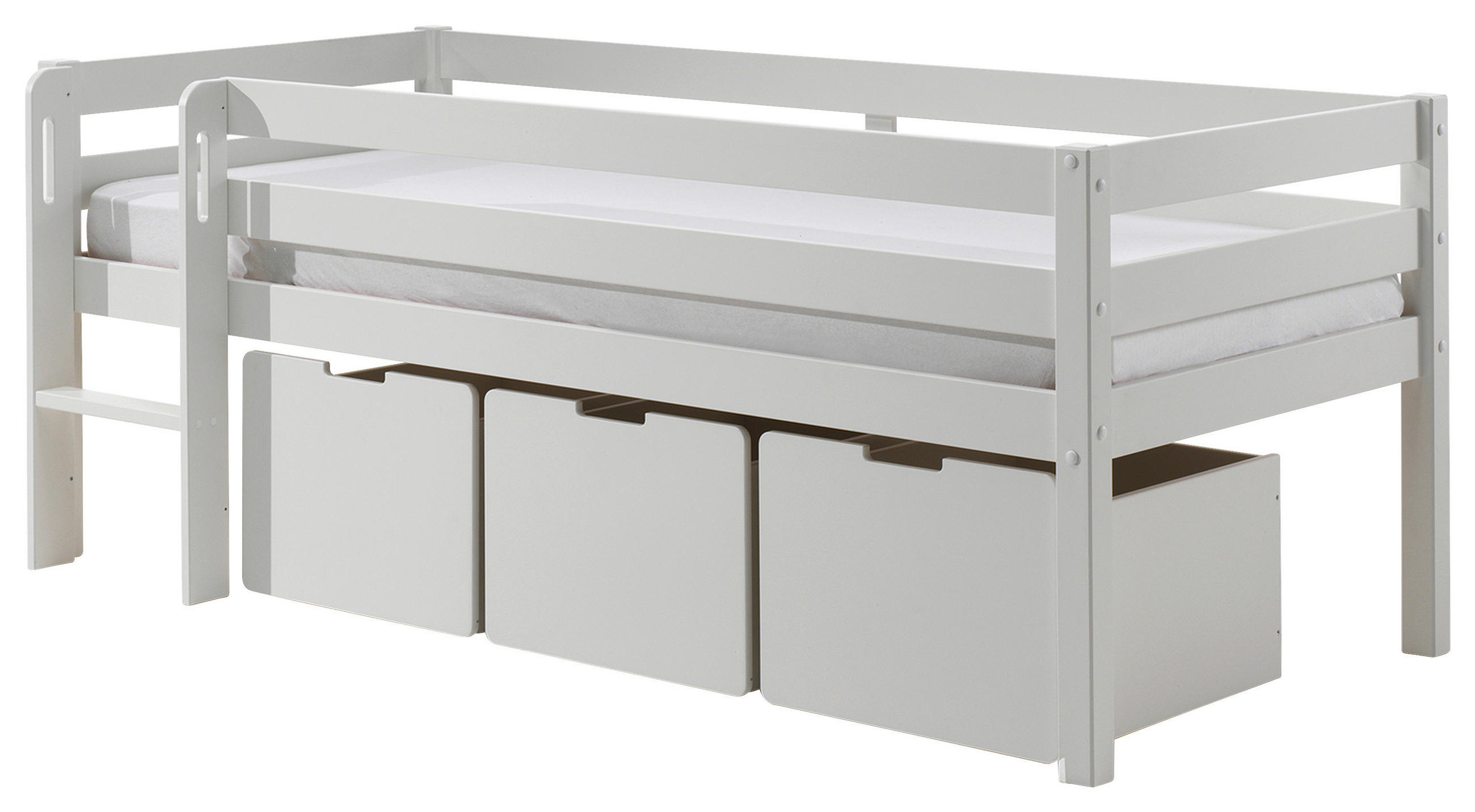 HOCHBETT 90/200 cm  - Weiß, MODERN, Holz/Holzwerkstoff (90/200cm) - MID.YOU