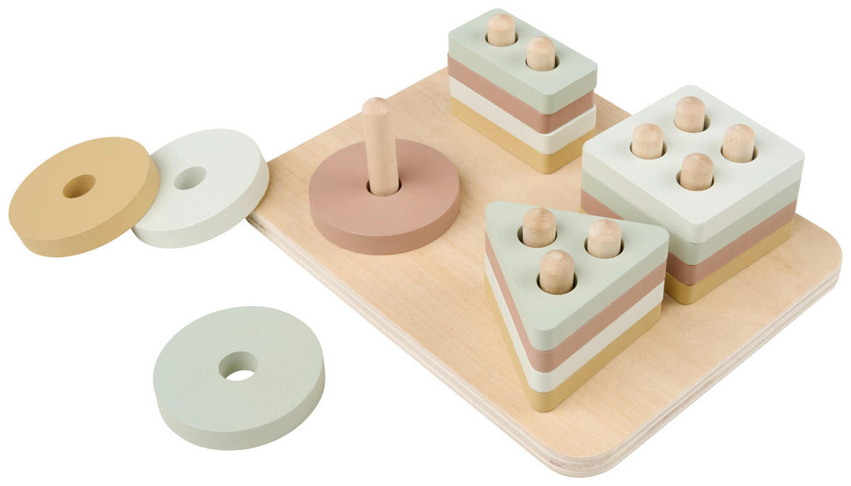 MOTORIKSPIEL - Multicolor, Trend, Holz/Holzwerkstoff - Avelia