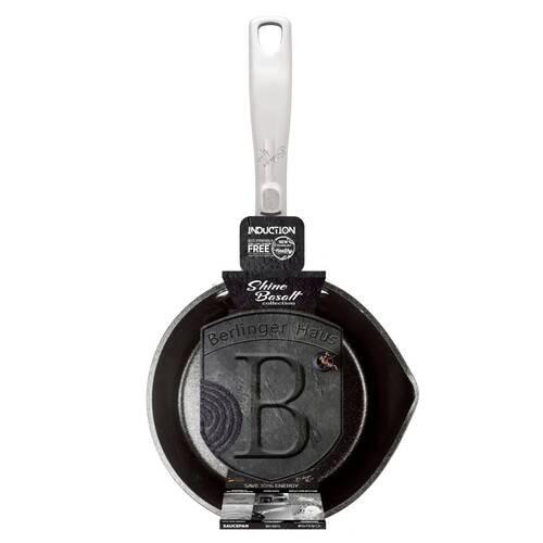 ŠERPA SA DRŠKOM  1.2 l  - crna, Osnovno, metal (16/7,5cm) - Berlinger Haus