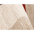 WEBTEPPICH 65/130 cm Palazzo Bloc Braun, Rot, Beige  - Beige/Rot, KONVENTIONELL, Textil (65/130cm) - Novel