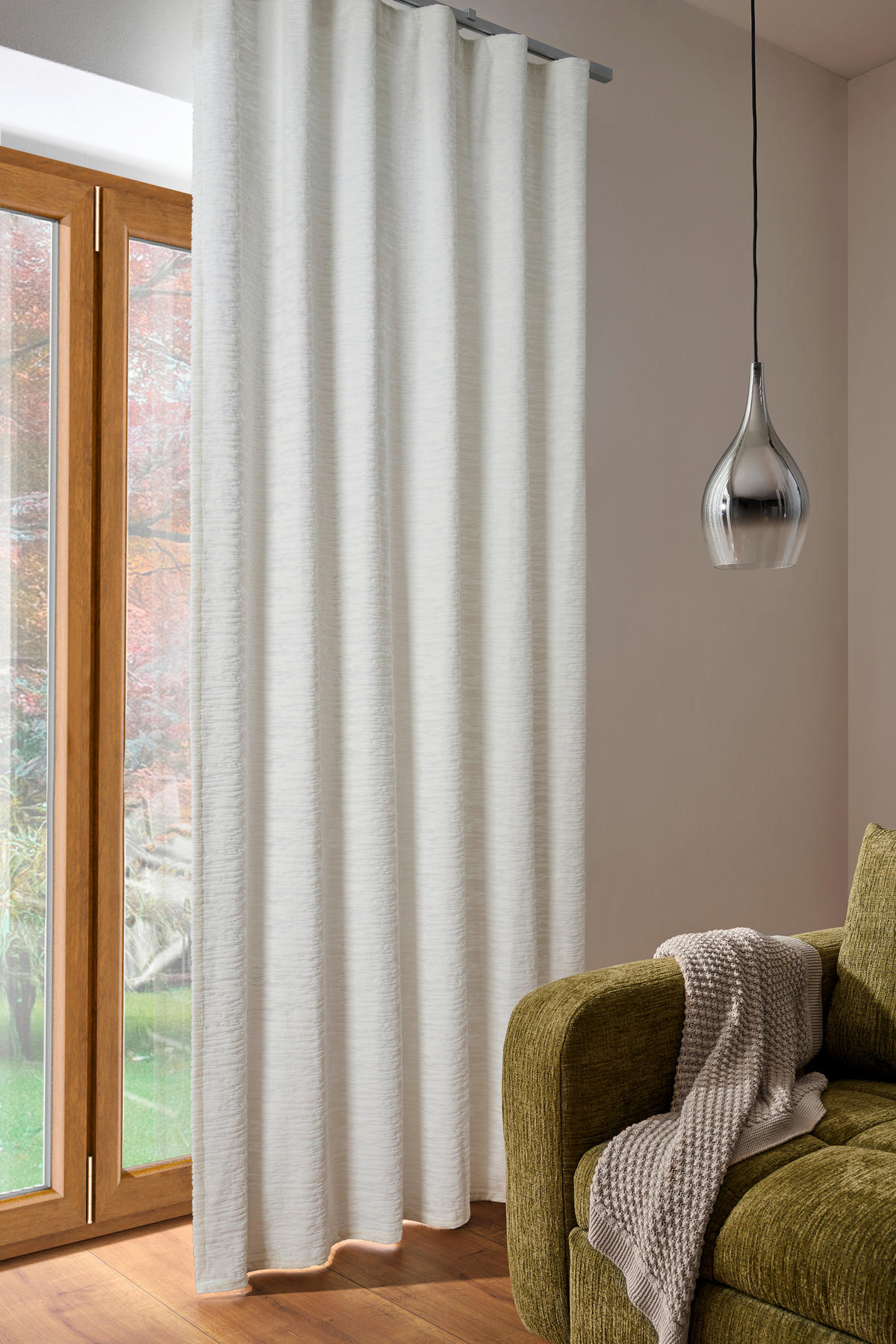 GOTOVA ZAVJESA bijela 140/245 cm   - bijela, Design, tekstil (140/245cm) - Esposa