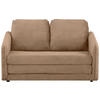 SCHLAFSOFA Cord Altrosa  - Schwarz/Altrosa, MODERN, Kunststoff/Textil (139/84/72cm) - MID.YOU