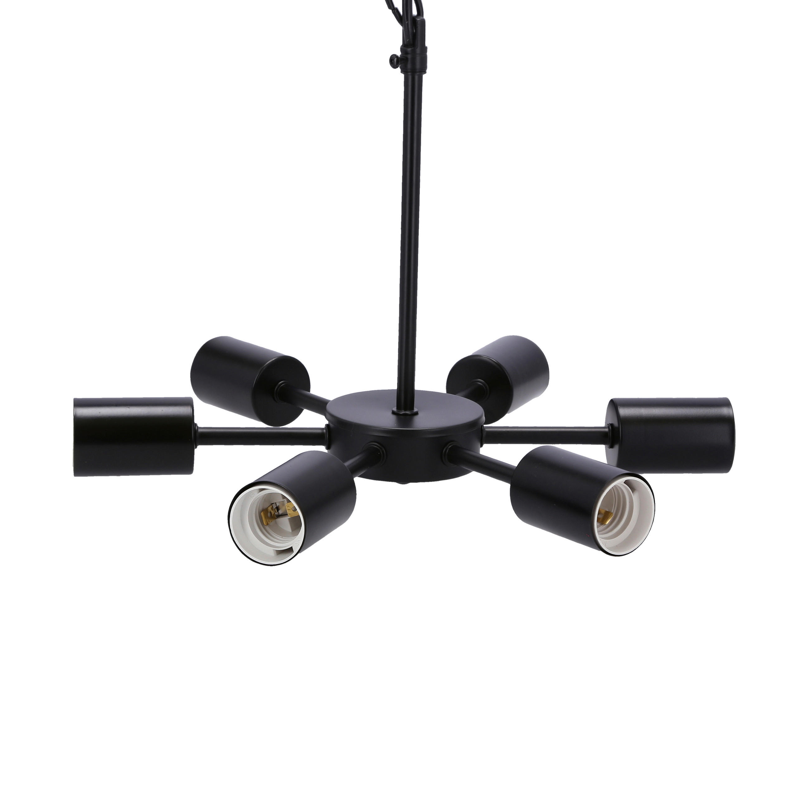 PENDELLAMPA Sparta 36/36/105 cm  - svart, Design, metall (36/36/105cm)