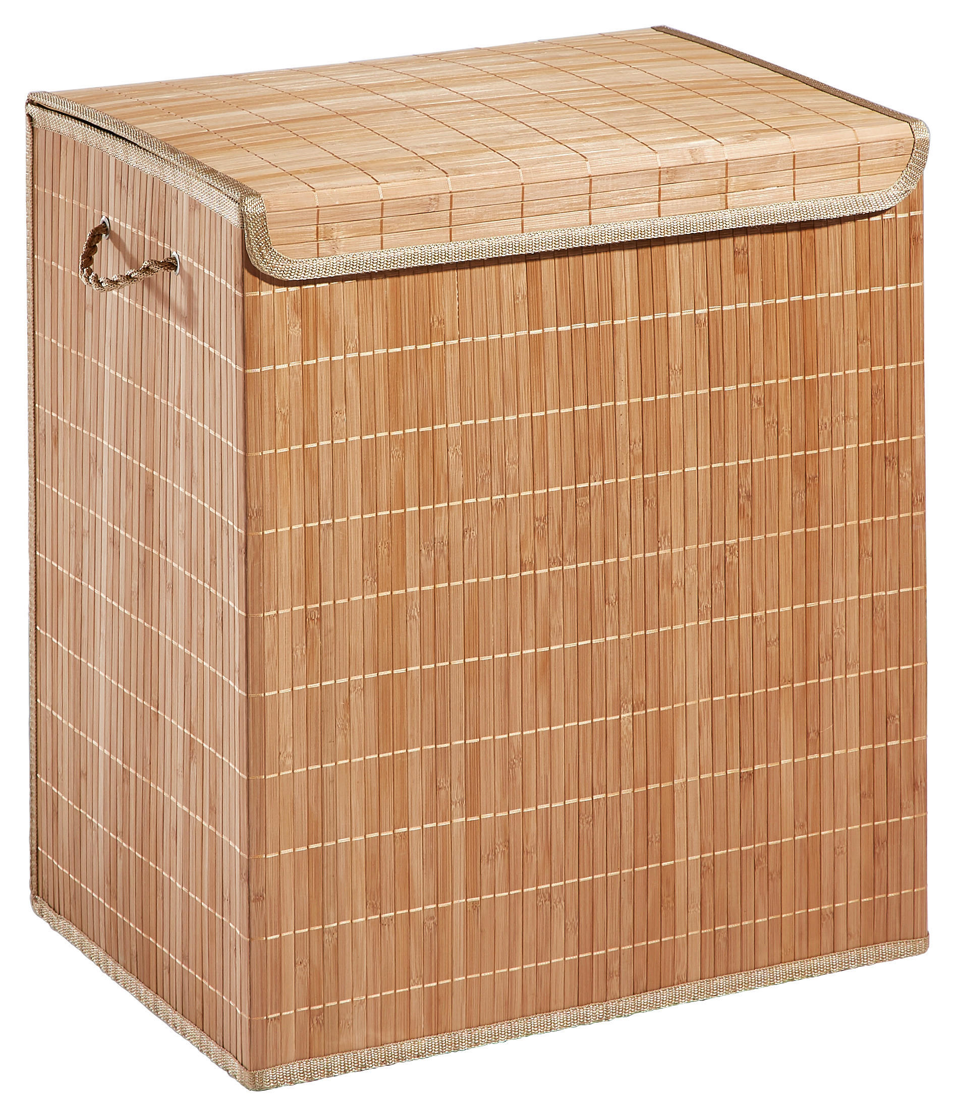WÄSCHEKORB - Naturfarben, Basics, Holz (51/37/56cm) - Landscape