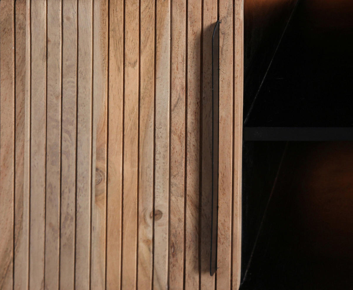 LOWBOARD  in  - Grau, KONVENTIONELL, Holz/Metall (175cm) - Livetastic