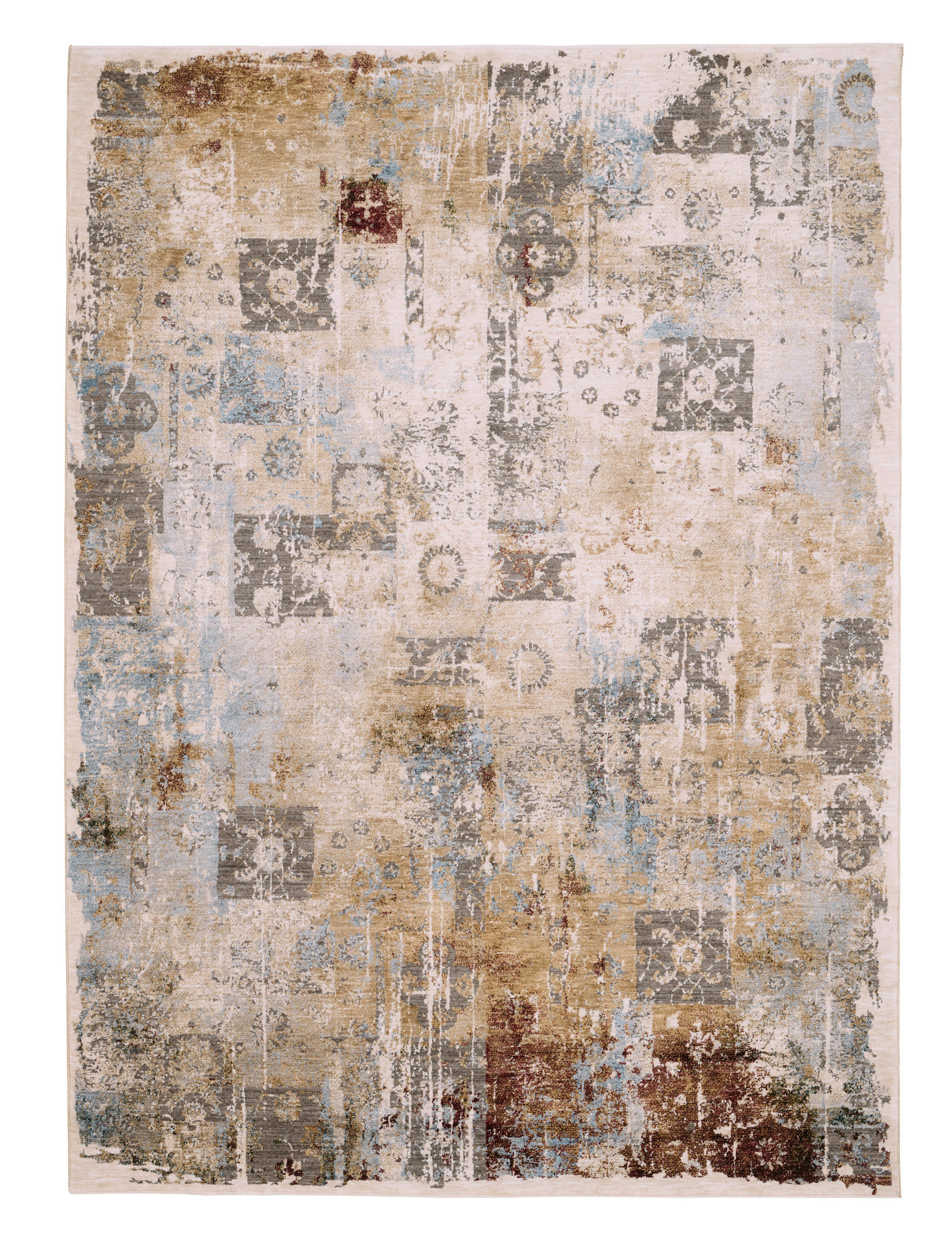 WEBTEPPICH 200/300 cm Anthrazit, Creme  - Anthrazit/Creme, LIFESTYLE, Textil (200/300cm) - Novel