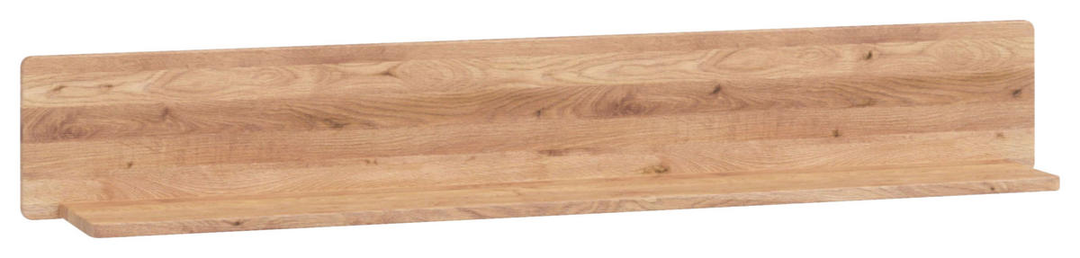 WANDBOARD Holz Wildeiche massiv Wildeiche  - Wildeiche, KONVENTIONELL, Holz (149/25/22cm) - Linea Natura