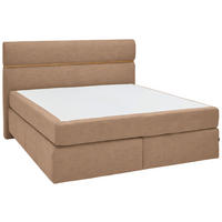 BOXSPRINGBETT 180/200 cm  in Eichefarben, Hellbraun  - Hellbraun/Eichefarben, Konventionell, Holz/Kunststoff (180/200cm) - Dieter Knoll