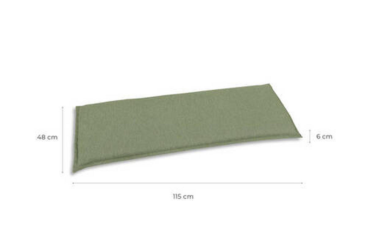 BANKAUFLAGE Uni  - Hellgrün, Basics, Textil (48/6/115cm)