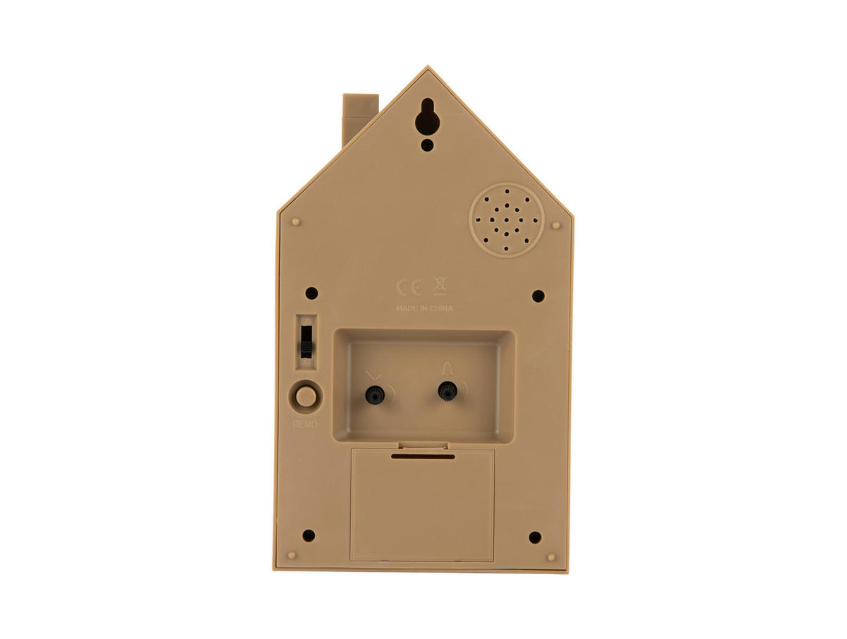 WECKER Modern Cuckoo Mokka  - Mokka, Basics, Kunststoff (6/12/20cm) - Karlsson