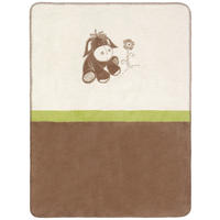SCHMUSEDECKE DIEGO  75/100 cm  - Creme/Braun, Basics, Textil (75/100cm) - My Baby Lou