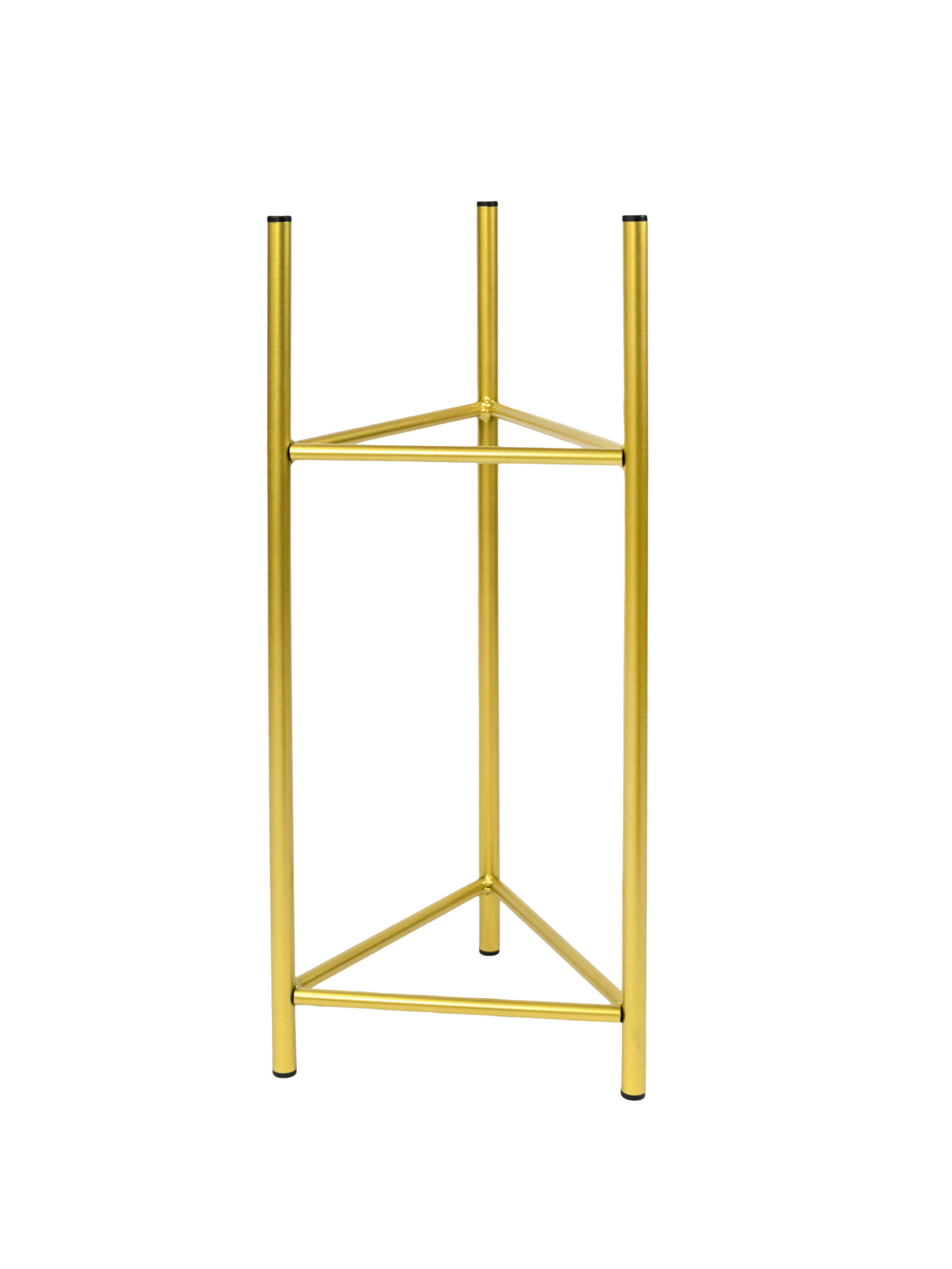 BLUMENSTÄNDER Metall  - Goldfarben, Basics, Metall (27/60/27cm)