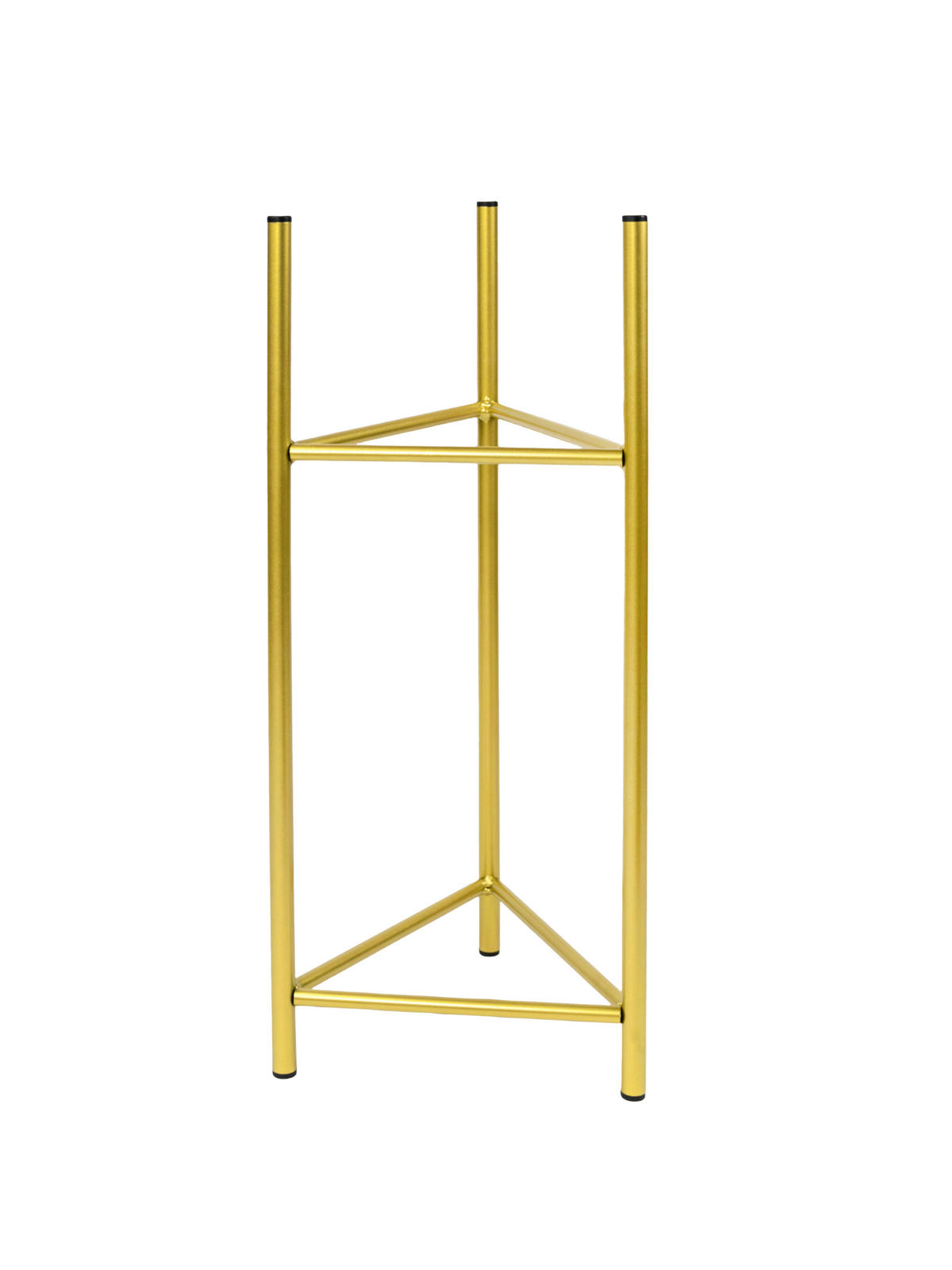 BLUMENSTÄNDER Metall  - Goldfarben, Basics, Metall (27/60/27cm)