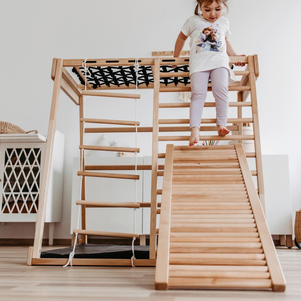 KLETTERGERÜST ZUBEHÖR - Birkefarben, Basics, Holz (36/118cm) - CLIFF