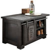 TRUHE Holz Mangoholz massiv  - Grau, KONVENTIONELL, Holz (76/47/51cm) - Livetastic