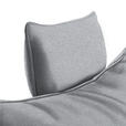 ECKSOFA in Webstoff Hellgrau  - Hellgrau/Schwarz, MODERN, Textil/Metall (297/173cm) - Carryhome