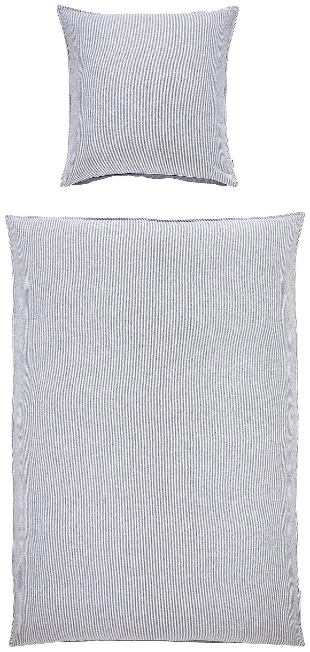 BETTWÄSCHE OLIF Flanell 135/200 cm  - Anthrazit, KONVENTIONELL, Textil (135/200cm) - Marc O'Polo