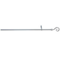 GARNÝŽ S PŘÍSLUŠENSTVÍM  130-240 cm - barvy stříbra, Konvenční, kov (130-240cm) - Ondega