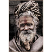 GLASBILD 80/120 cm  - Messingfarben/Schwarz, Basics, Glas/Papier (80/120cm) - Monee