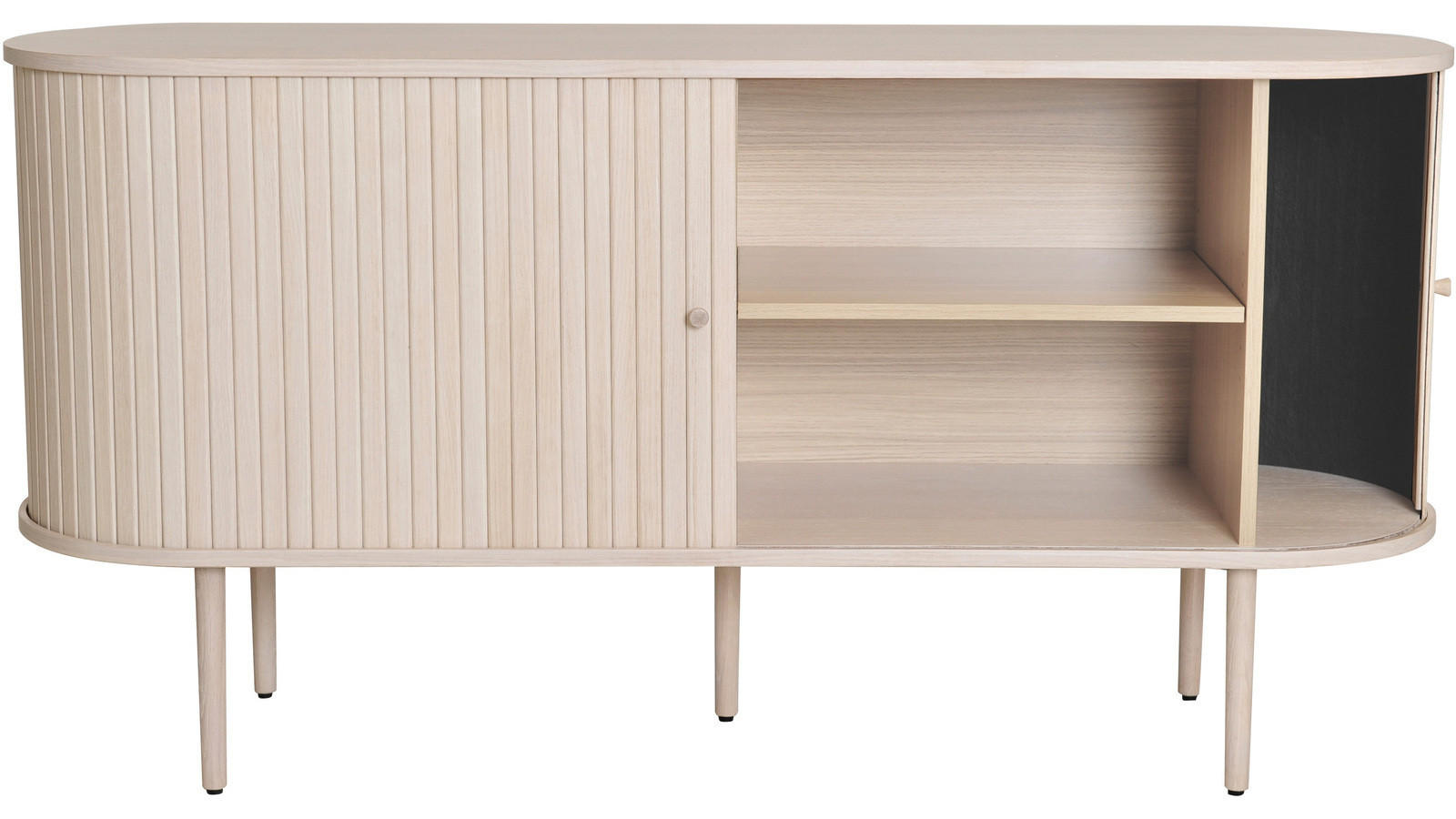 SIDEBOARD 150/76/45 cm  - vit/ekfärgad, Design, trä (150/76/45cm) - Best Price