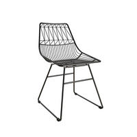 STUHL  gastro- und objekttauglich   Schwarz  - Schwarz, Design, Metall (55/79/47cm) - MID.YOU