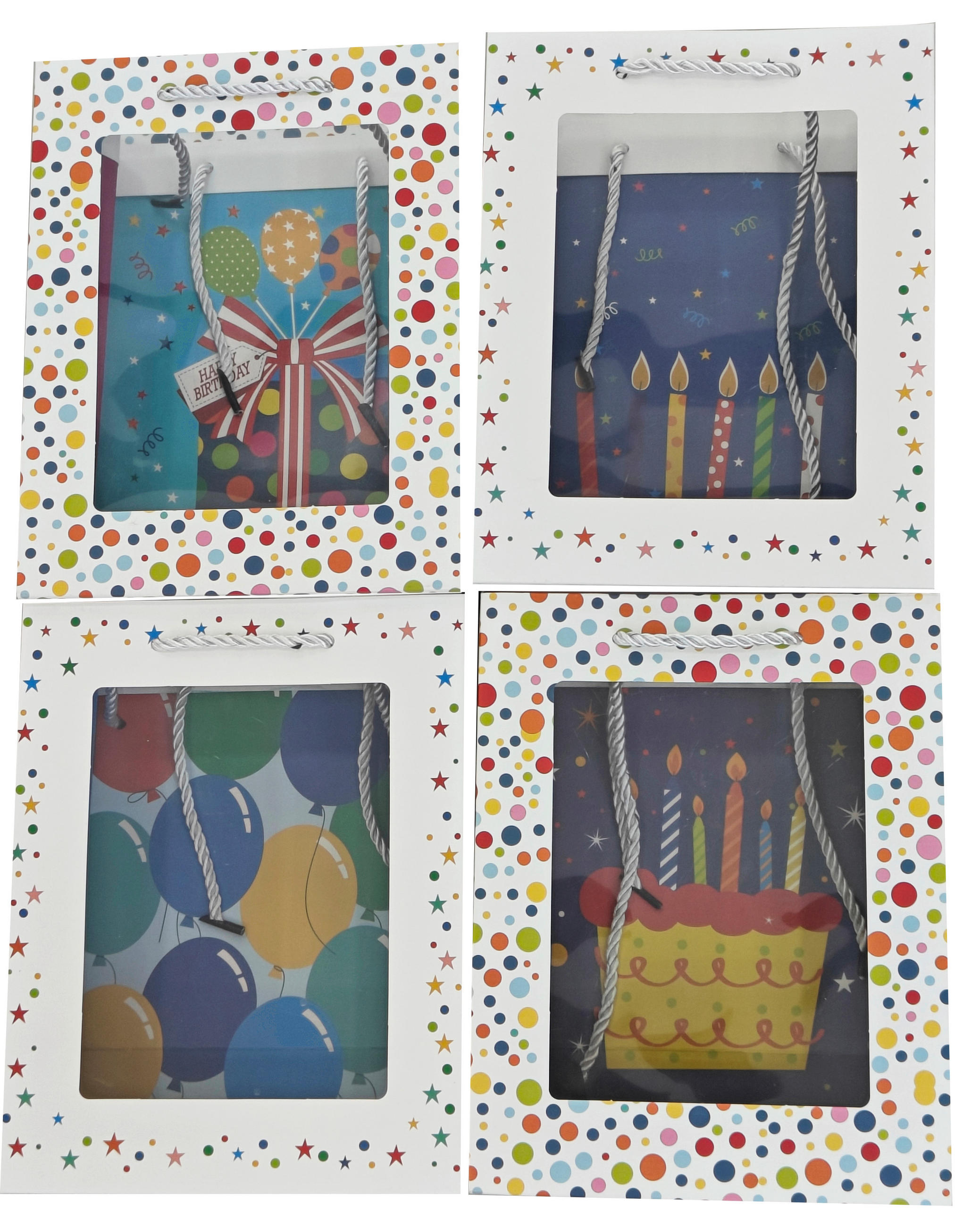 Geschenktasche Pvc Window M 12