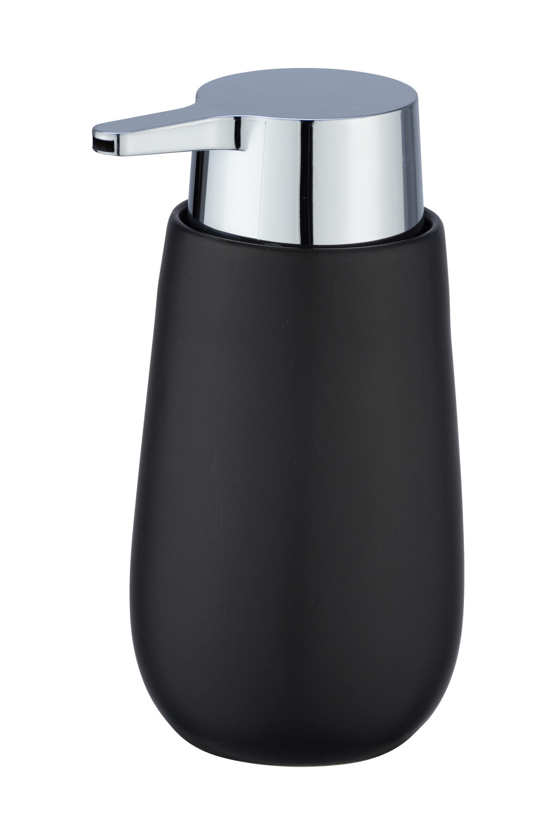 TVÅLPUMP plast, keramik  - kromfärg/svart, Basics, plast/keramik (7,5/16/8cm)