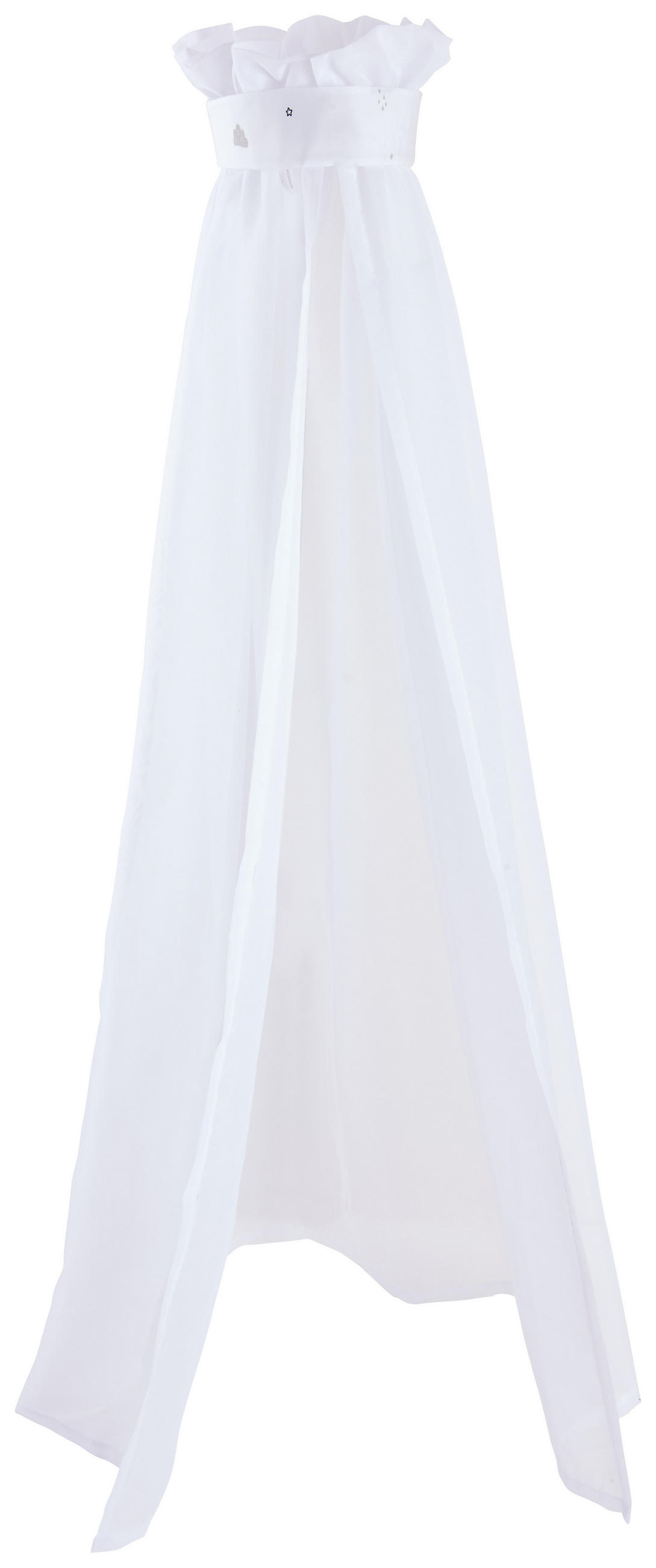 SET ZA DJEČJI KREVETIĆ  100/135 cm    Modern Clouds  - bijela/siva, Trend, tekstil (100/135cm) - Patinio
