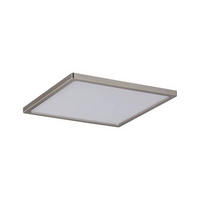 LED-PANEEL   - Nickelfarben, Basics, Kunststoff (18/18cm) - Paulmann