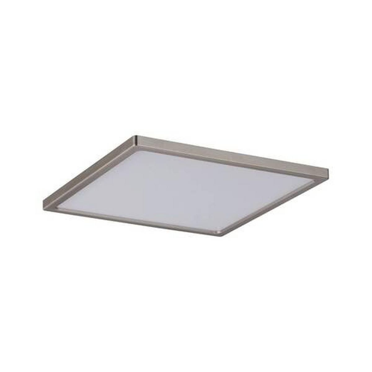 LED-PANEEL   - Nickelfarben, Basics, Kunststoff (18/18cm) - Paulmann