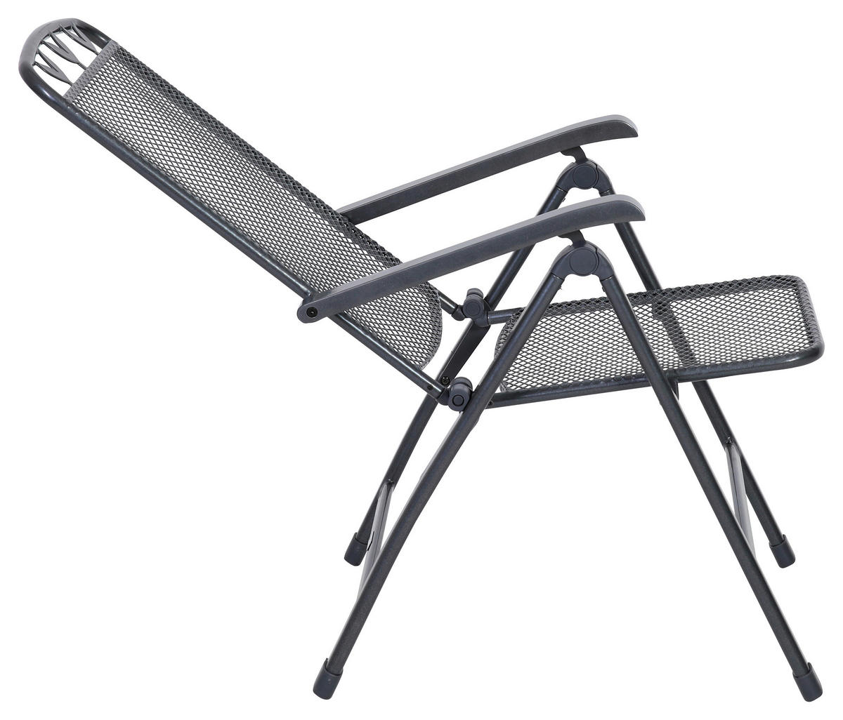 GARTENSTUHL Grau  - Grau, Basics, Metall (58/108/64cm) - Gardenson
