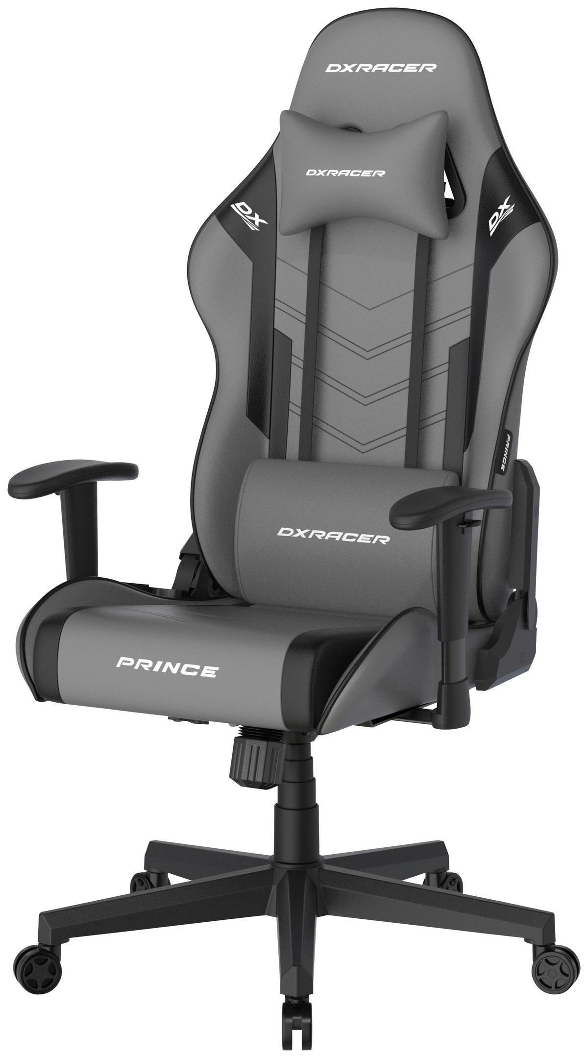 HERNÍ ŽIDLE, šedá, černá - šedá/černá, Moderní, textil/plast (67/126/67cm) - Dxracer